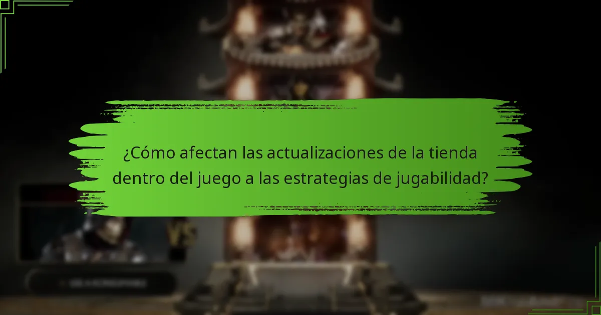 ¿Qué nuevos artículos están disponibles en Mortal Kombat 11?