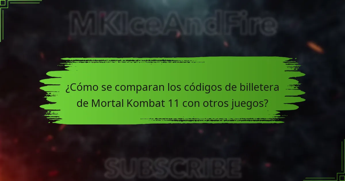 ¿Cómo canjeo un código de billetera en Mortal Kombat 11?
