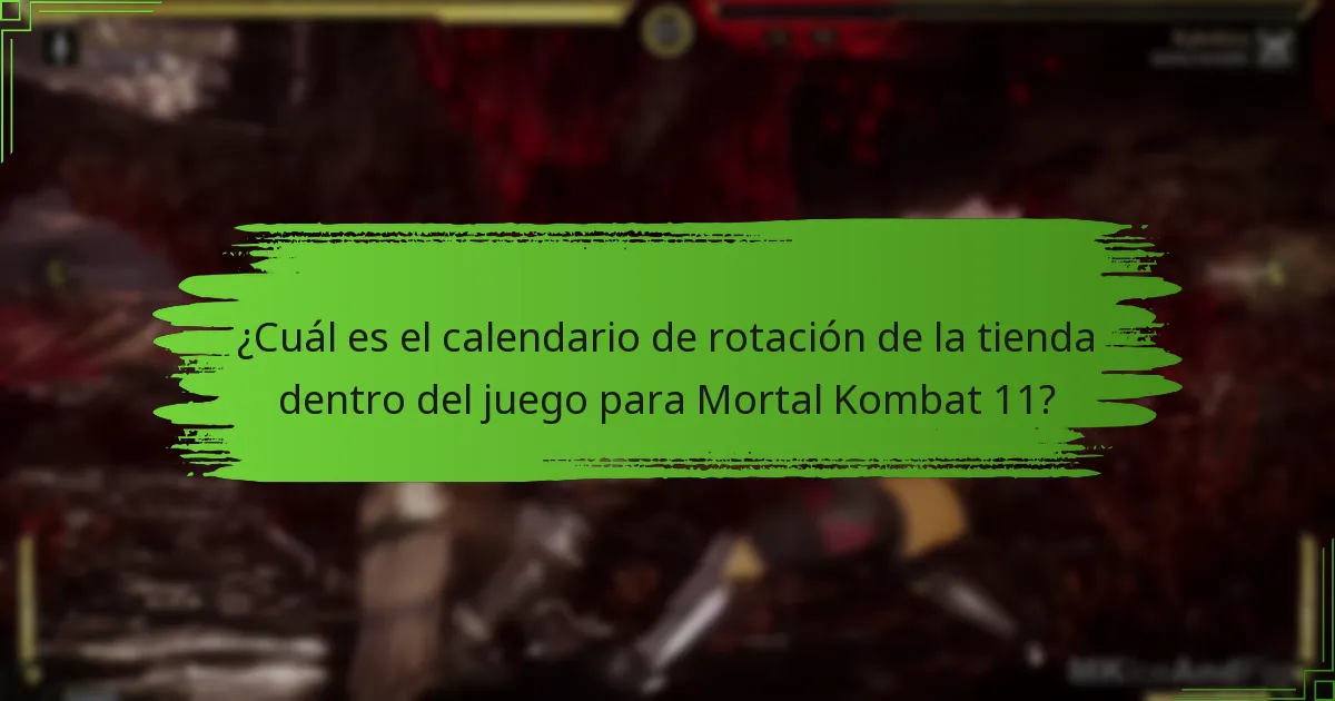 ¿Con qué frecuencia actualiza la tienda dentro del juego su inventario?