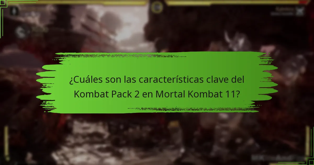 ¿Cómo se compara el Kombat Pack 2 con los paquetes anteriores?