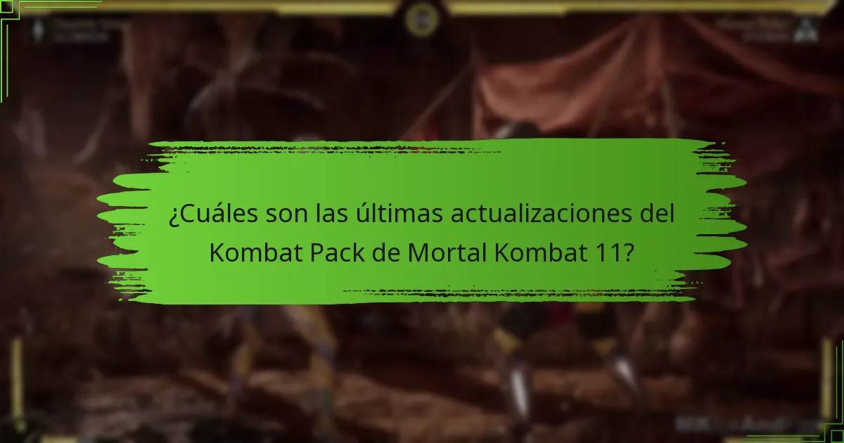 ¿Cómo se compara el Kombat Pack de Mortal Kombat 11 con los paquetes anteriores?