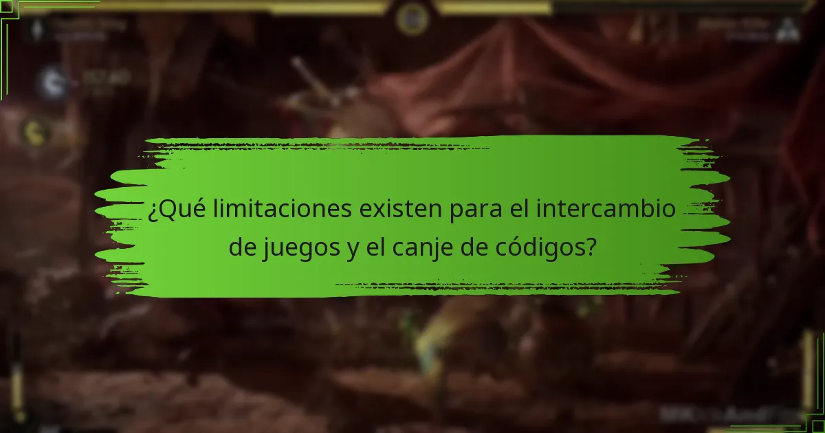 ¿Cómo se compara el intercambio de juegos de Mortal Kombat 11 con otros juegos?